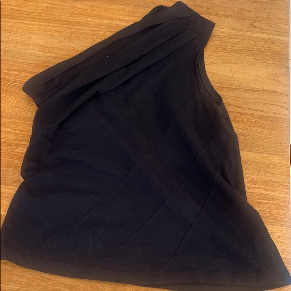 RtA Asymmetrical One Shoulder Black Skirt - Picture 2 of 4